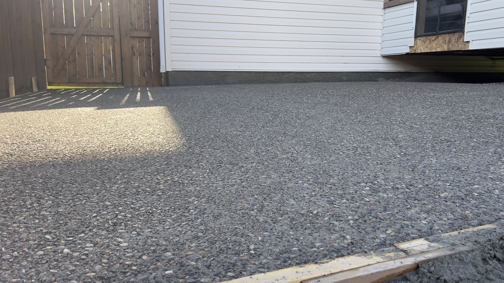 Concrete work project by Green Pro Landscaping in Lethbridge, Alberta
